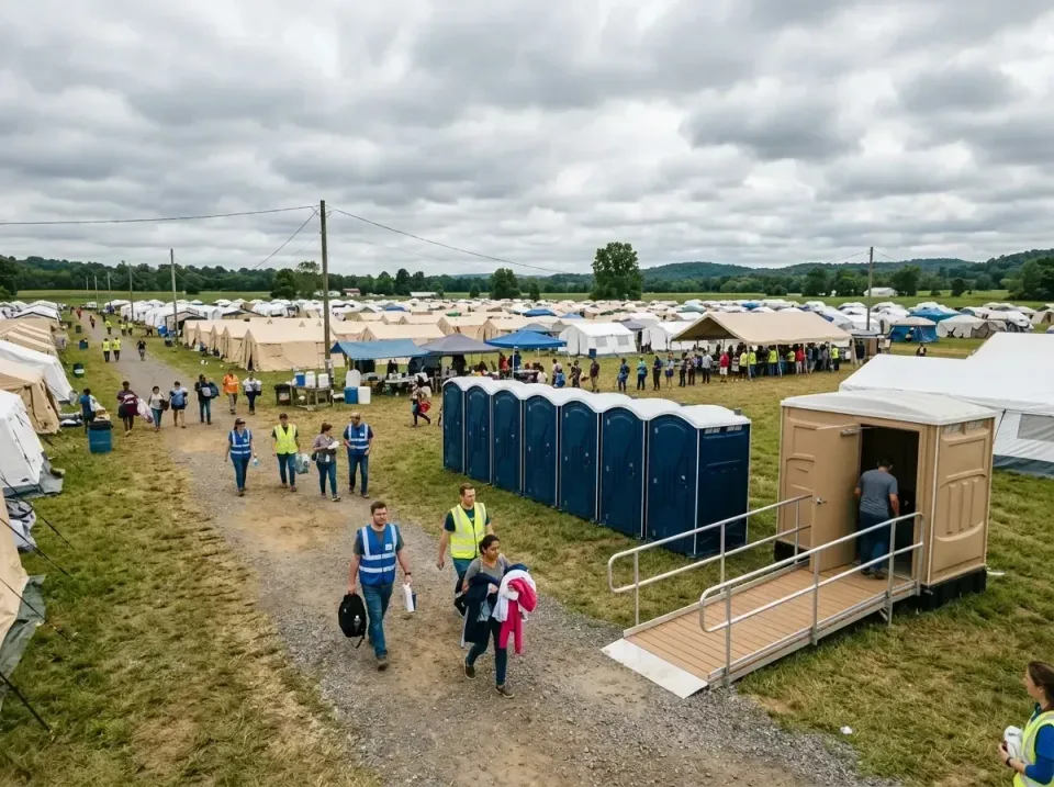 disaster-relief-camp-restrooms-010 — frequently asked questions, Dumpster & Portable Bathrooms Rental in Troutman, NC